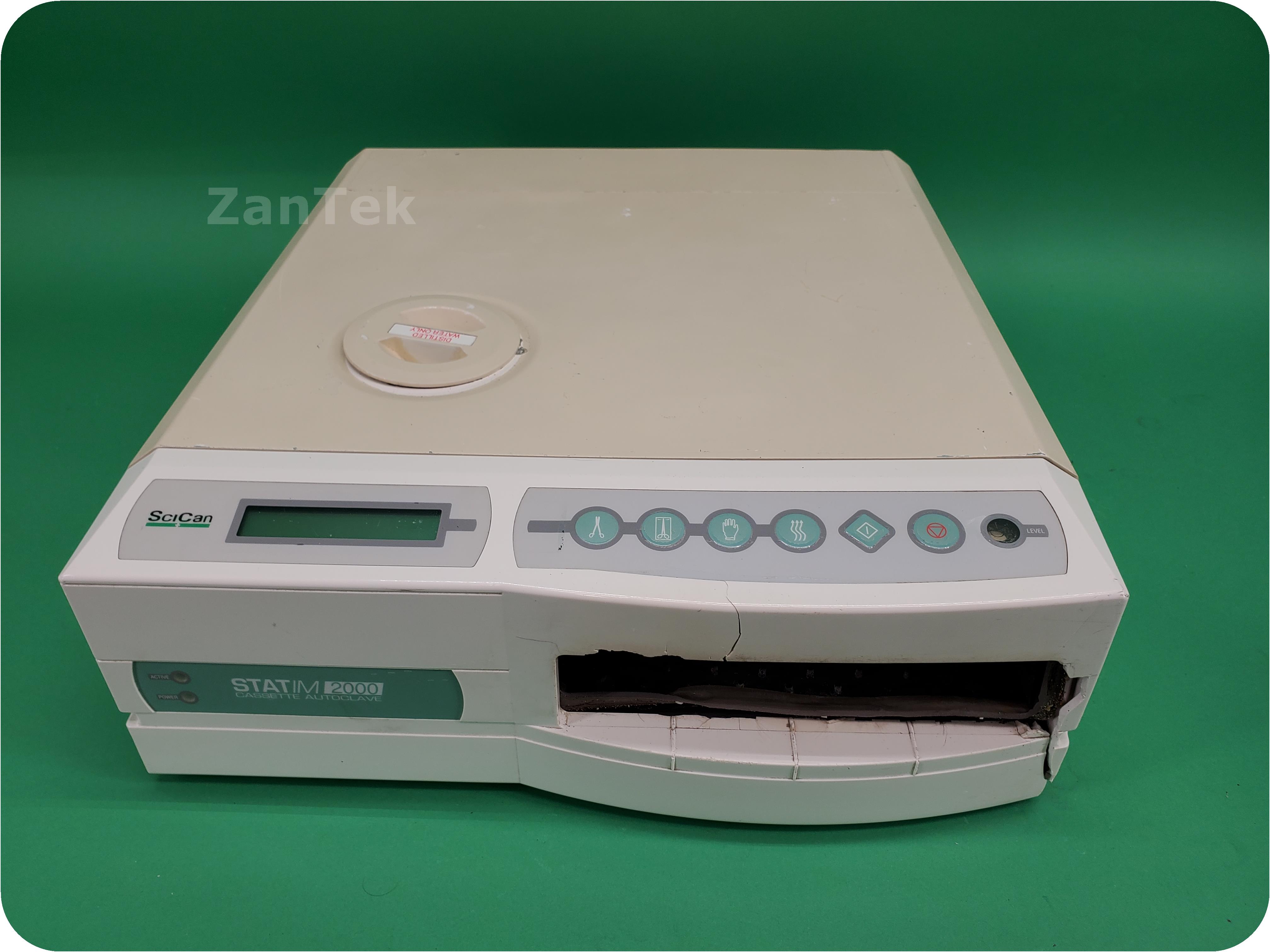 Zantek Medical 282414Scican Statim 2000 Dental Cassette Autoclaves