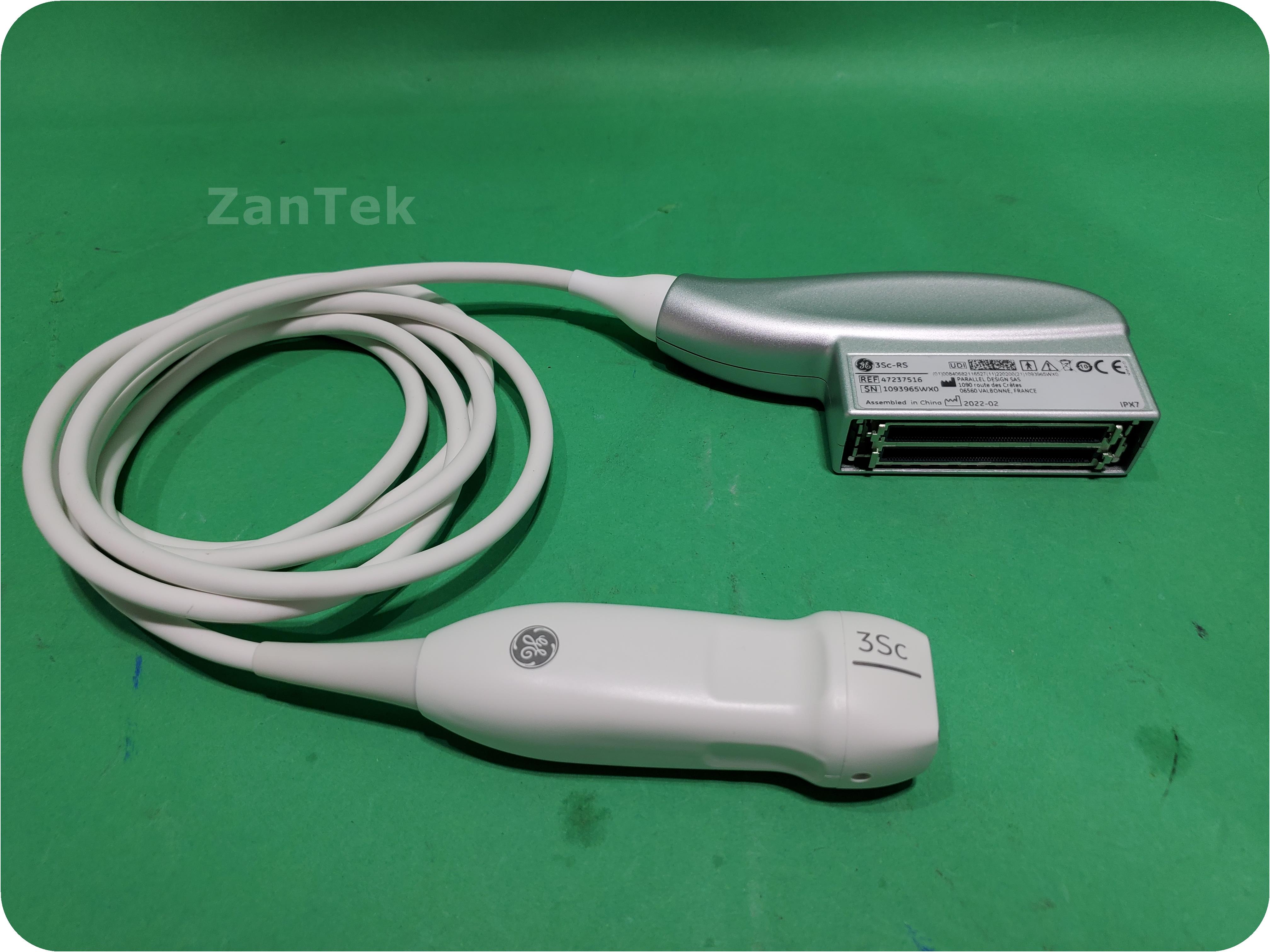 Zantek Medical 305647GE 3ScRS Ultrasound Transducer Probe