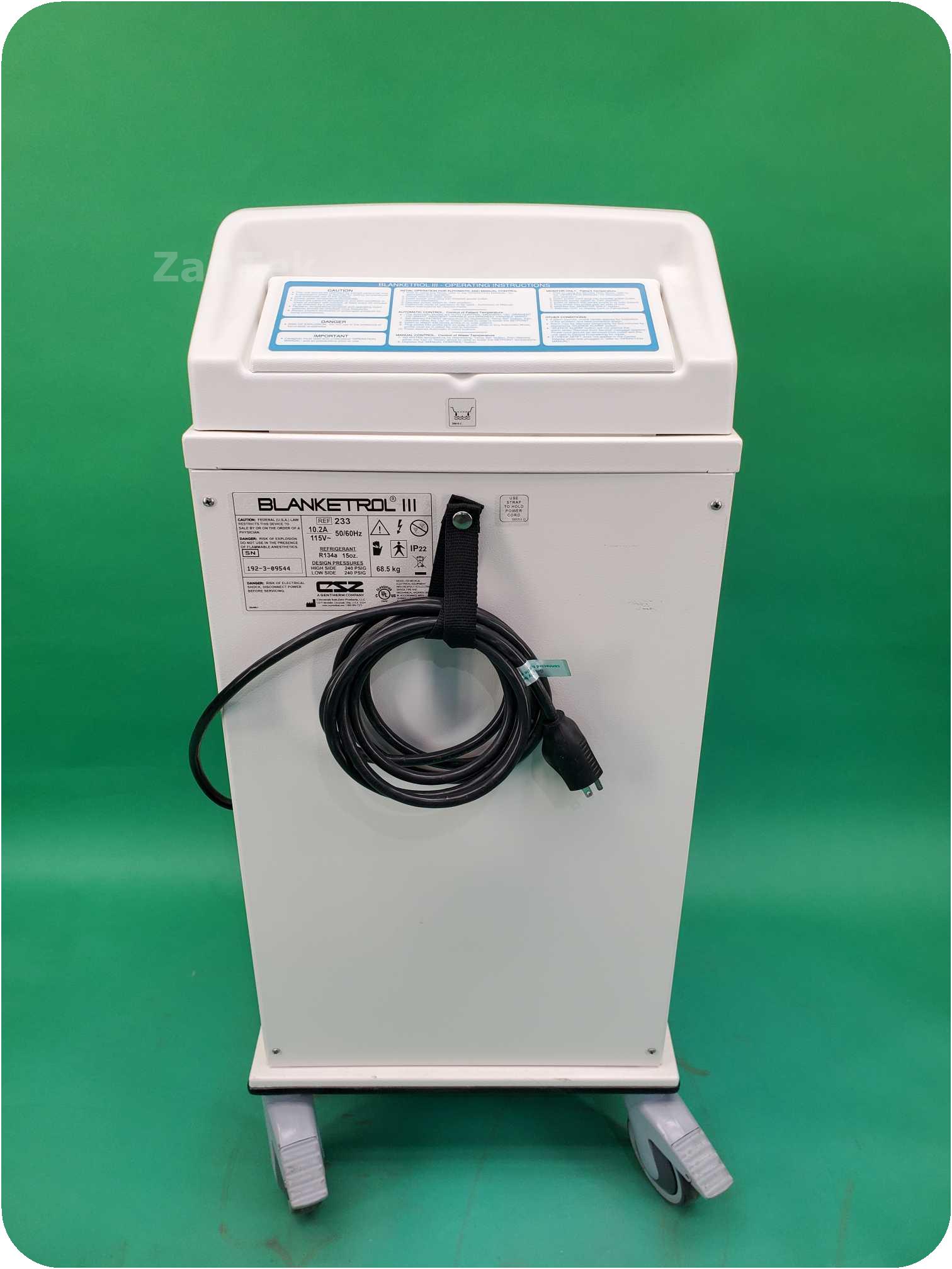 Zantek Medical 322398Gentherm CSZ Blanketrol III Hyper/Hypothermia