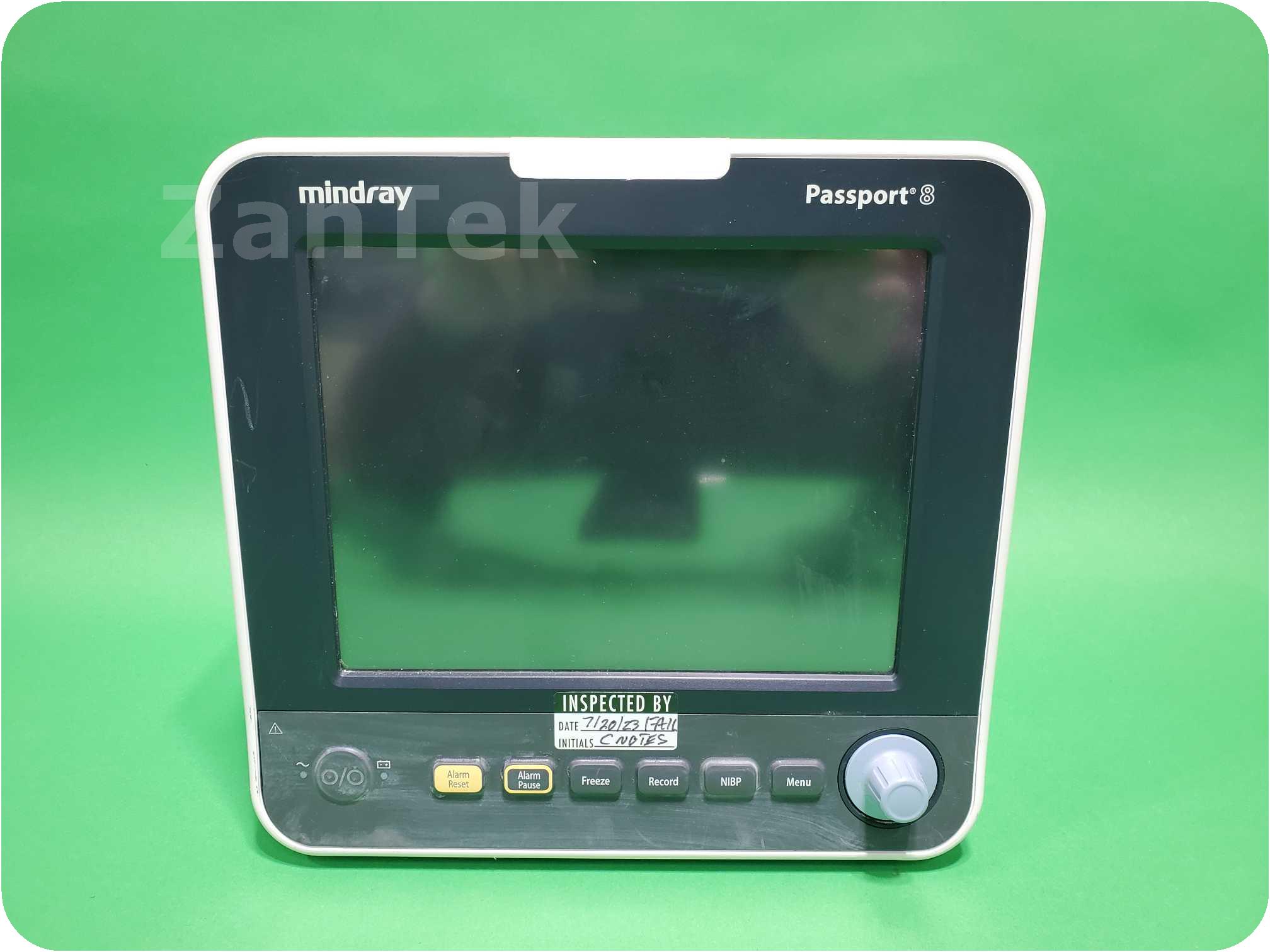Zantek Medical 329540Mindray Passport 8 Patient Monitor