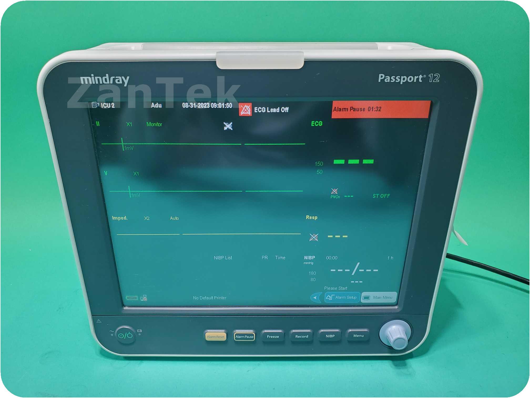 Zantek Medical 330600Mindray Passport 12 Patient Monitor