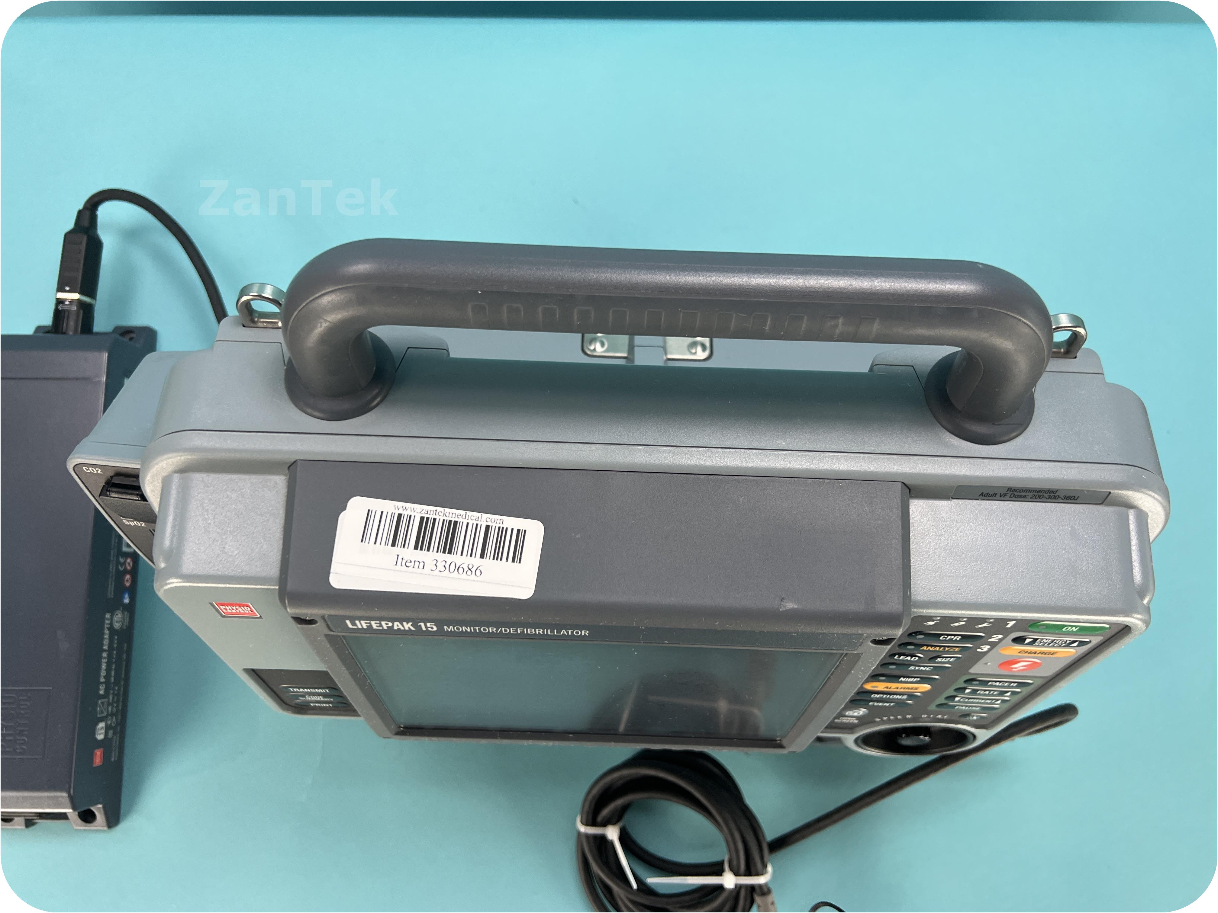 Zantek Medical 330686Medtronic PhysioControl LifePak 15 Biphasic