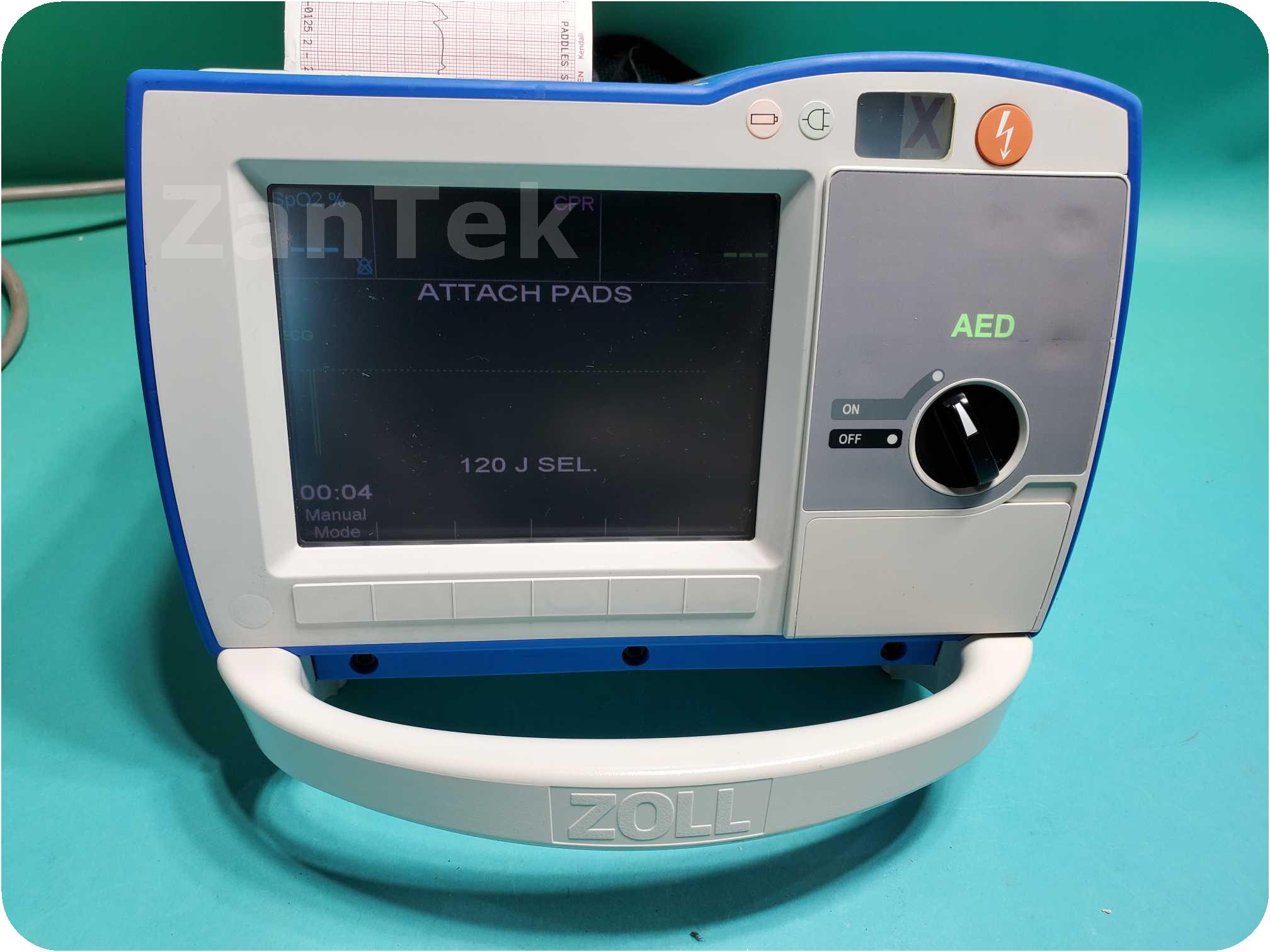Zantek Medical 353334ZOLL R Series ALS Defibrilator (Pacer, ECG)